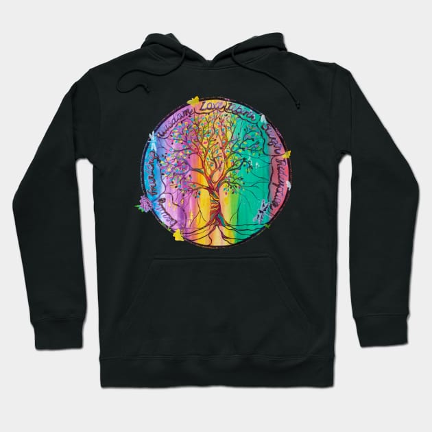 A Tree of Life Meaning Hoodie by traceyart